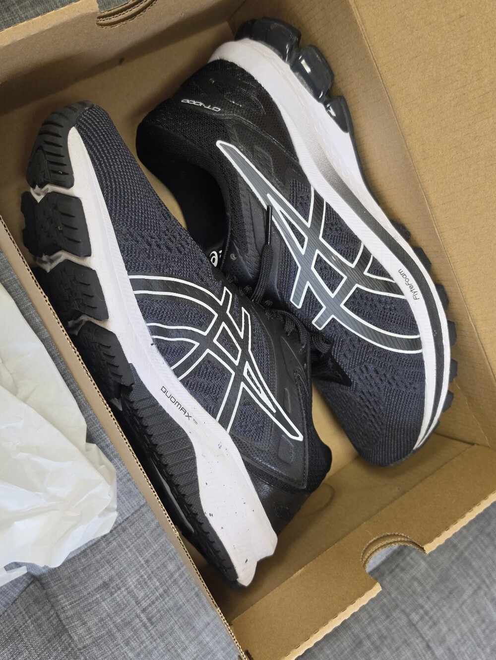 Asics Women's GT-1000 10 Black 8 Wide
